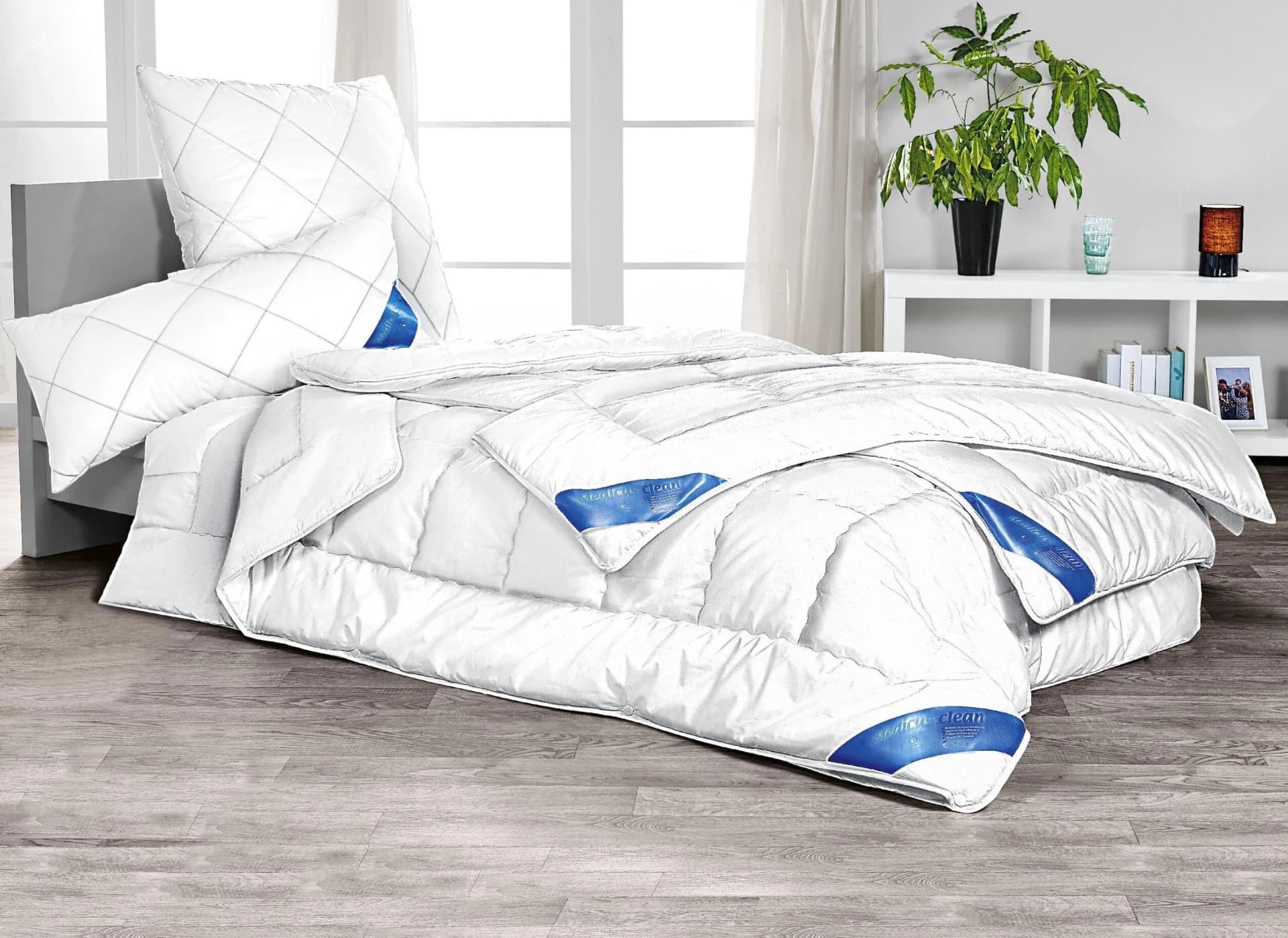 Ostermann Ganzjahresbett MEDICUS 100% Baumwolle-Perkal 100% Polyester