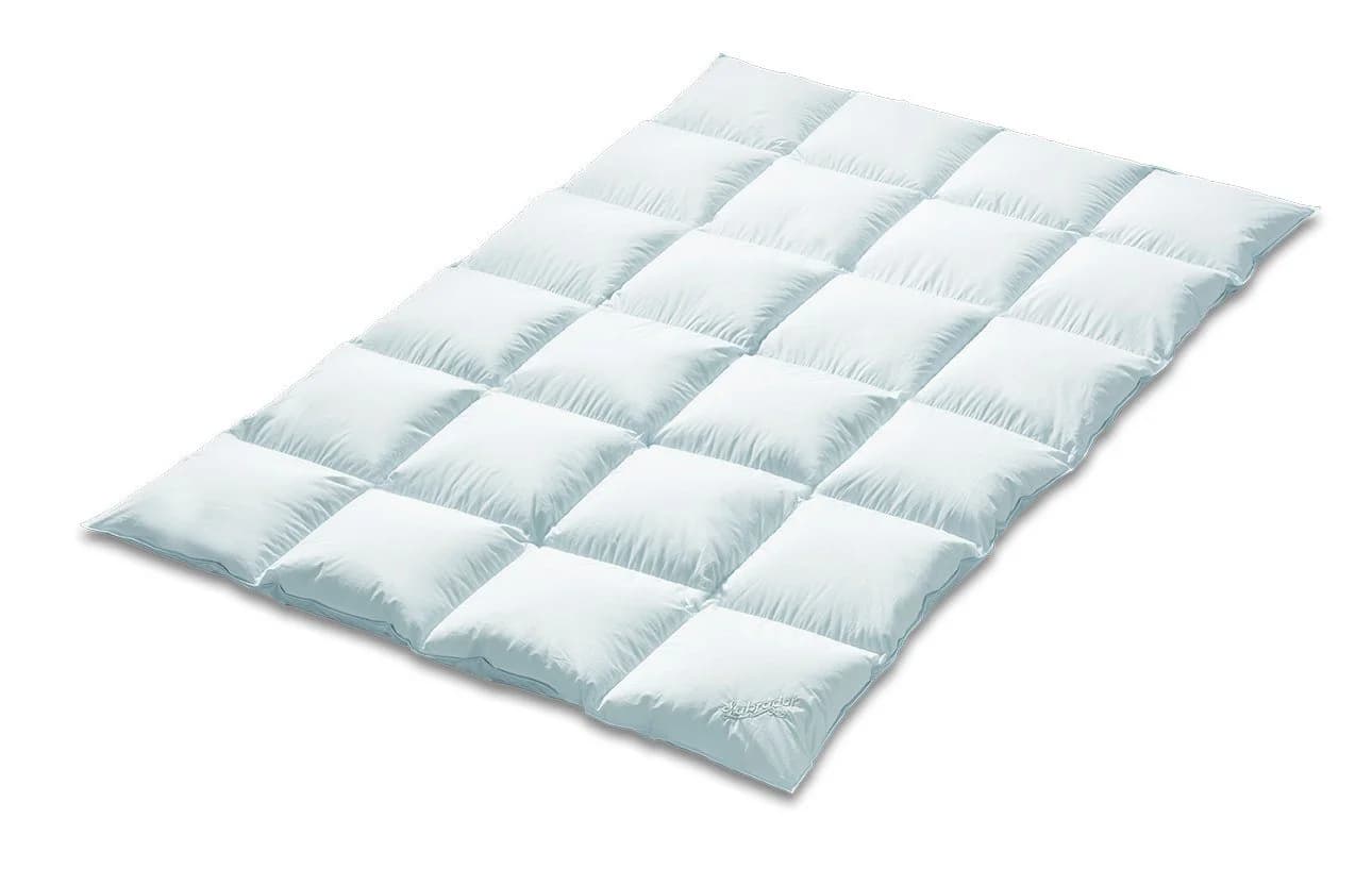KÜNSEMÜLLER Daunenbettdecke Labrador Warm 100% Daunen Baumwolle