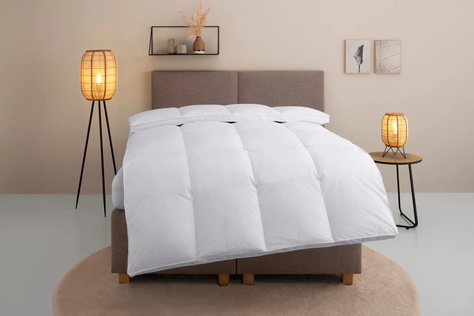 OTTO HOME Chevillon Daunenbettdecke Extrawarm Weiß 100% Baumwolle