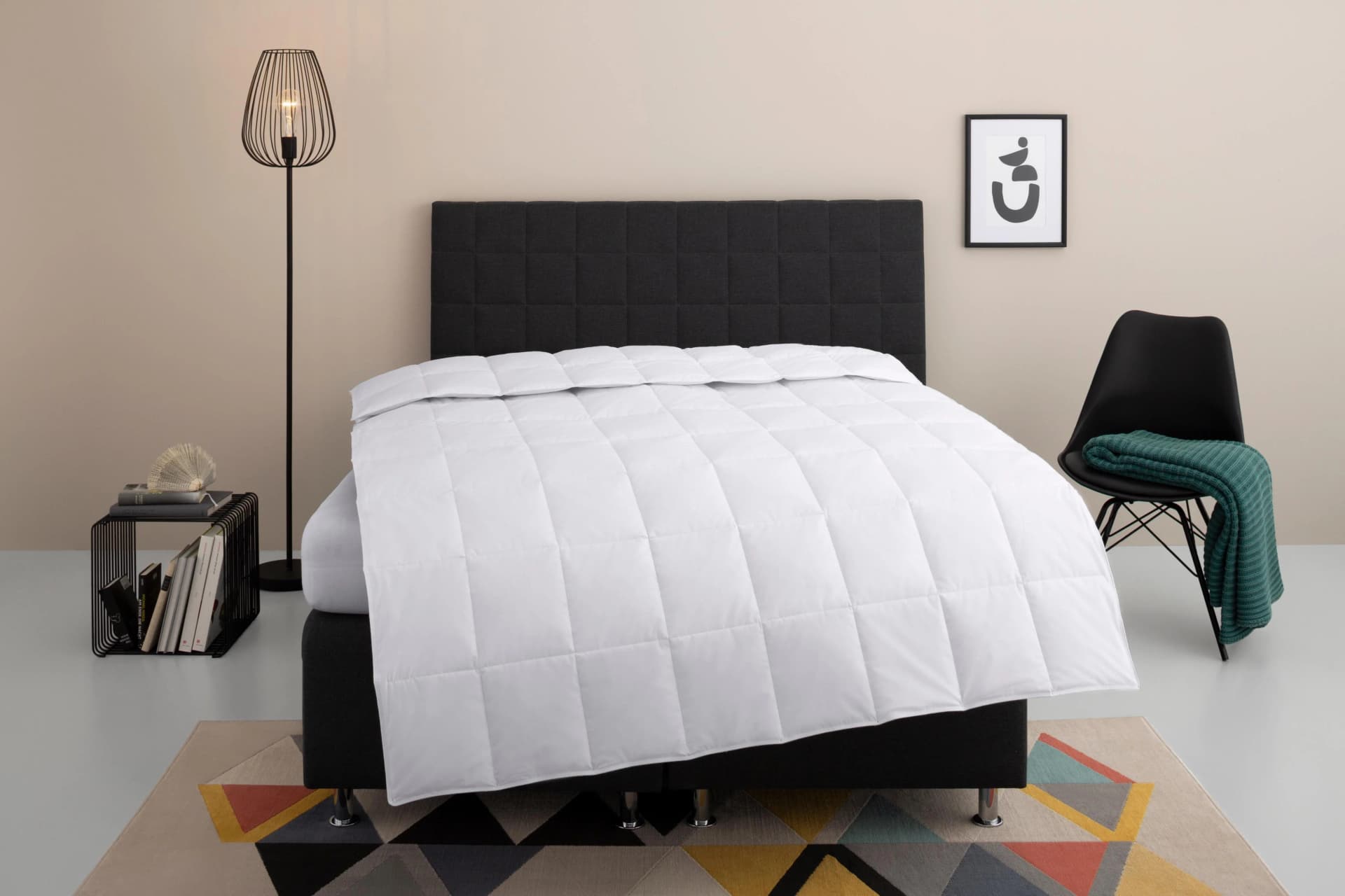 OTTO HOME Nobyn Daunenbettdecke Weiß 100% Baumwolle Allergiker Geeignet