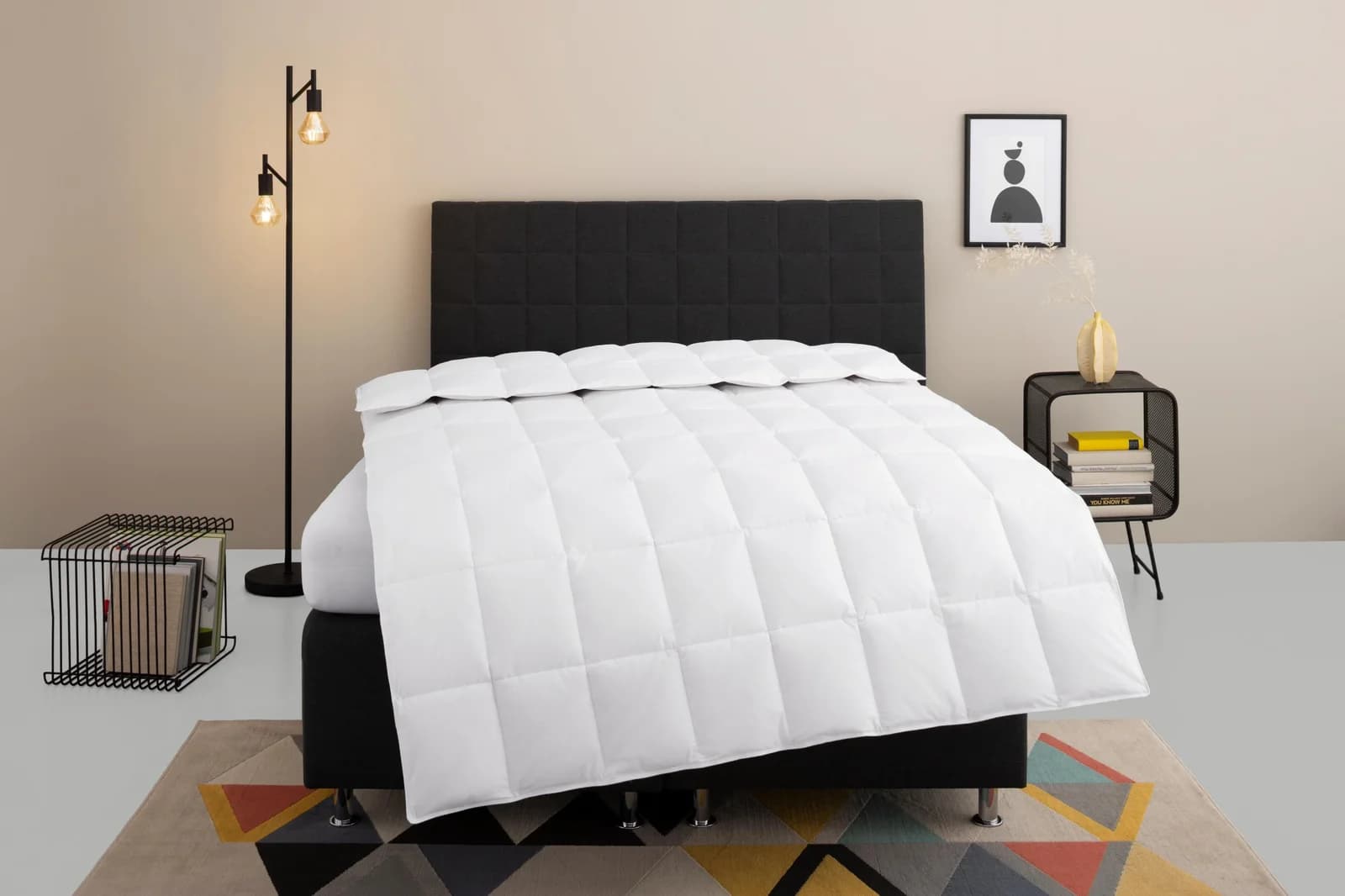 OTTO HOME Nobyn Daunenbettdecke Weiß 155x220 cm Baumwolle