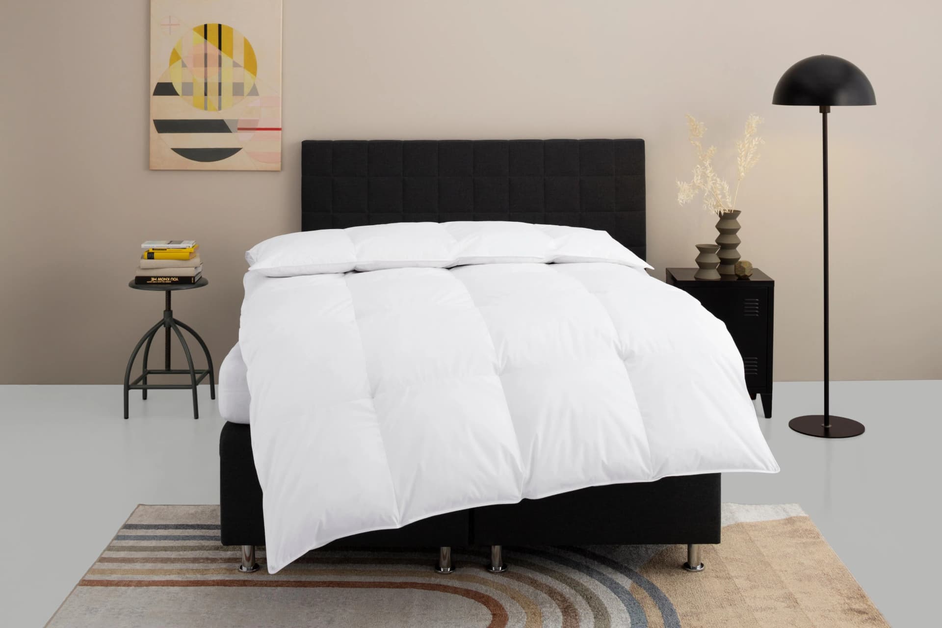 OTTO HOME Ulani Federbettdecke Weiß Extrawarm 100% Baumwolle