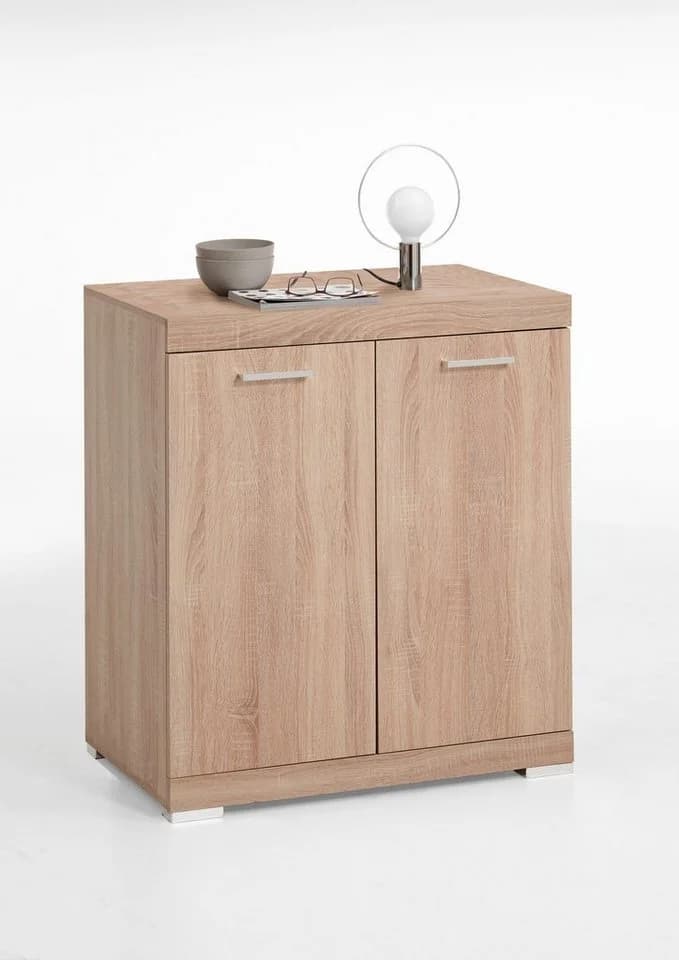 FMD Kommode Bristol Eichefarben mit Verstellbaren Böden - Bild 2