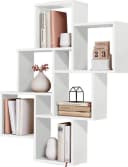 FMD Wandregal Laurio 2 Weiß Modernes Design Bild 1