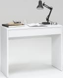 Mid.you Konsolentisch Checker Weiß mit Schublade Bild 2