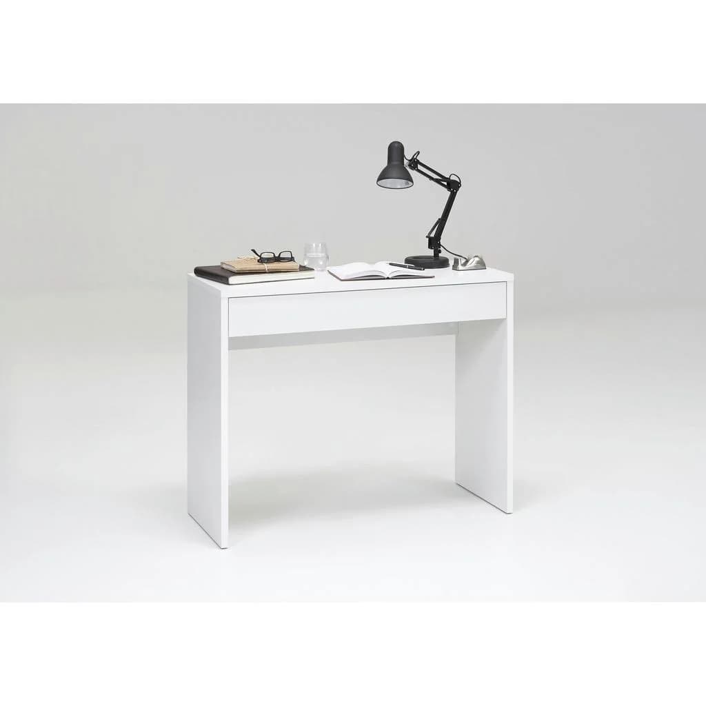 Mid.you Konsolentisch Checker Weiß mit Schublade - Bild 3