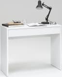 Mid.you Konsolentisch Checker Weiß mit Schublade Bild 4