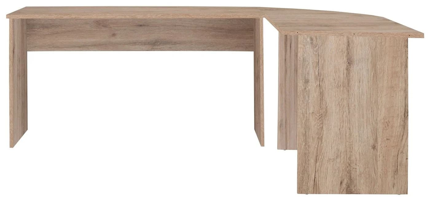 FMD Eckschreibtisch Tiell Eichefarben Modern - Bild 5