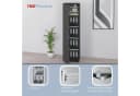 FMD Mehrzweckschrank Inca 1 Eiche Braun 184 cm Bild 3