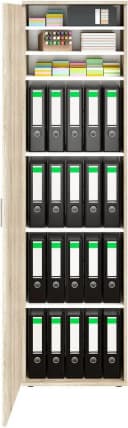 FMD Mehrzweckschrank Inca 1 Eiche Braun 184 cm Bild 5