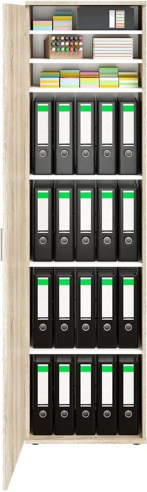 FMD Mehrzweckschrank Inca 1 Eiche Braun 184 cm - Bild 5