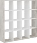 Raumteilerregal FMD Mega Beige Holzwerkstoff Bild 1