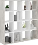Raumteilerregal FMD Mega Beige Holzwerkstoff Bild 3