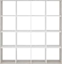 Raumteilerregal FMD Mega Beige Holzwerkstoff Bild 5