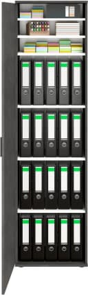 FMD Mehrzweckschrank Inca 1 Anthrazit Modern Bild 5