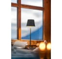Sompex Tischleuchte LED AKKU Schwarz Dimmbar Bild 1