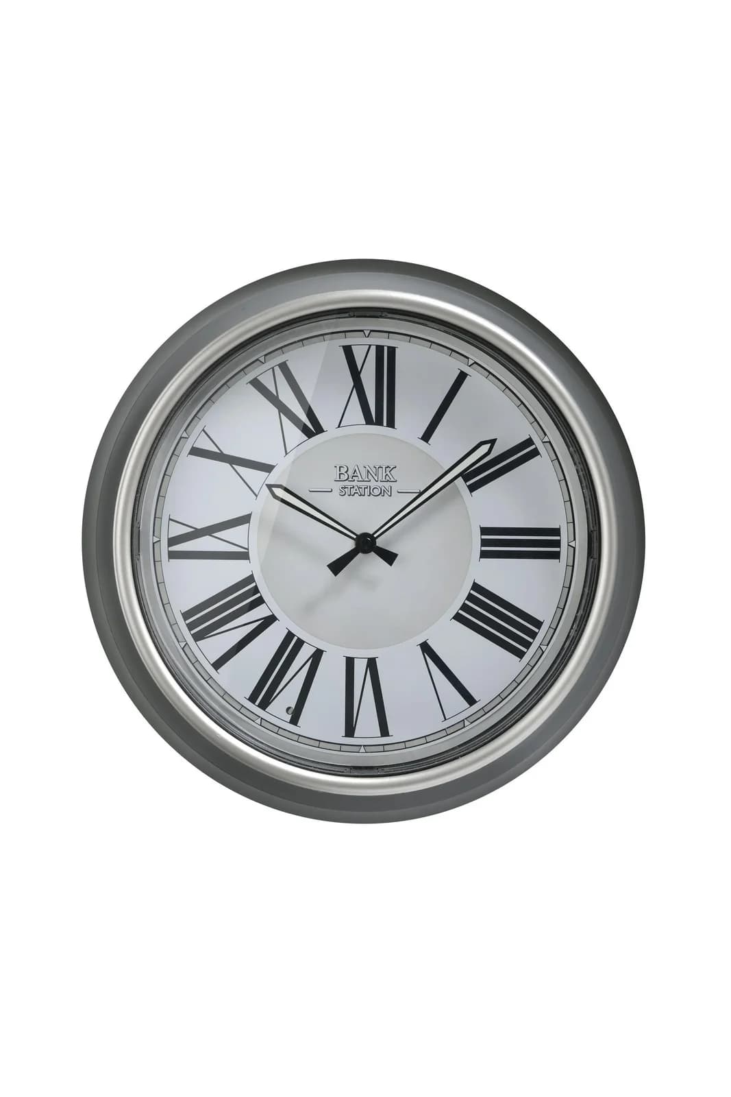 Sompex Wanduhr MARBELLA Grau Kunststoff