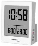 technoline Funkwecker WT 185 Weiß mit Temperaturanzeige und Dual-Alarm Bild 3