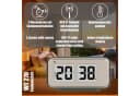 Technoline Funkwecker WT 270 Retro Flip Clock Schwarz-Weiß Bild 1