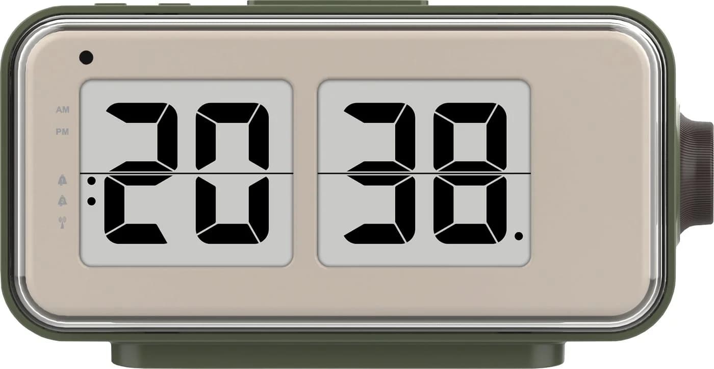 Technoline Funkwecker WT 270 Retro Flip Clock Schwarz-Weiß - Bild 2