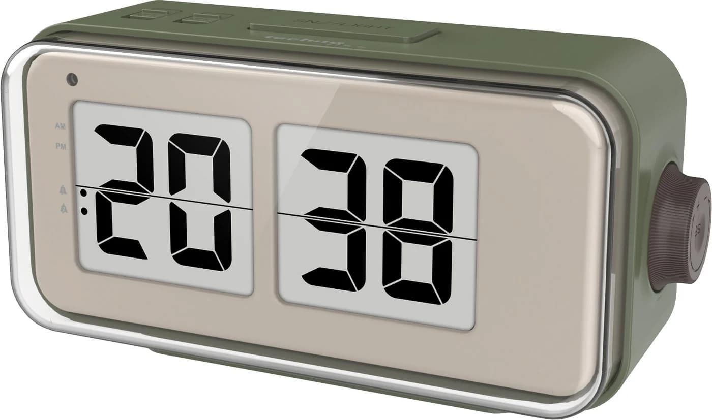 Technoline Funkwecker WT 270 Retro Flip Clock Schwarz-Weiß - Bild 4