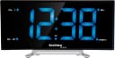 technoline Wecker WT 460 mit FM-Radio und 2 Weckalarmen Blau Bild 2
