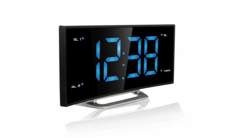 technoline Wecker WT 460 mit FM-Radio und 2 Weckalarmen Blau - Bild 3
