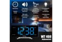 technoline Wecker WT 460 mit FM-Radio und 2 Weckalarmen Blau Bild 4