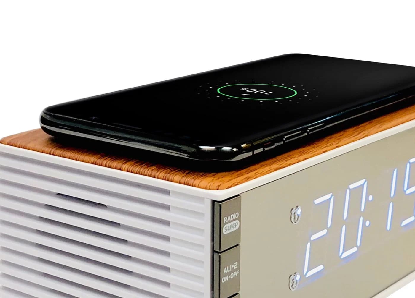 Technoline Radiowecker WT 487 mit Qi-Ladefläche und Radio - Bild 4