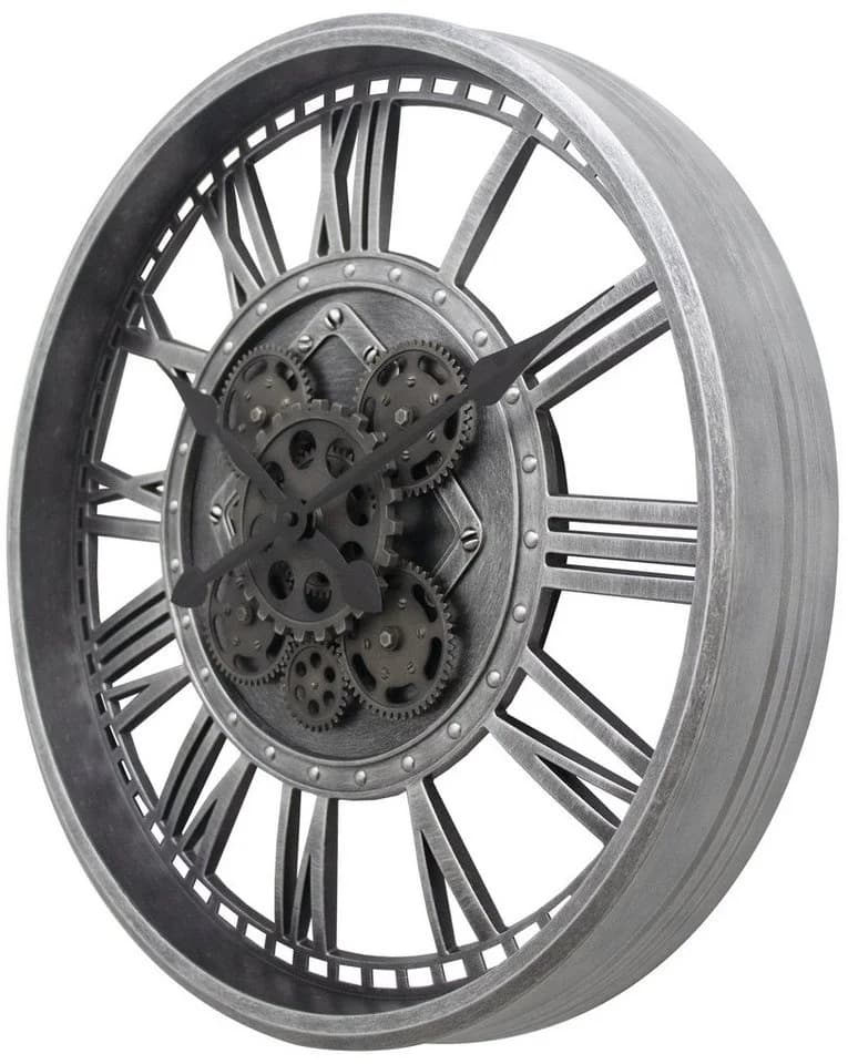 Technoline Wanduhr WT 1585 mit beweglichen Zahnrädern