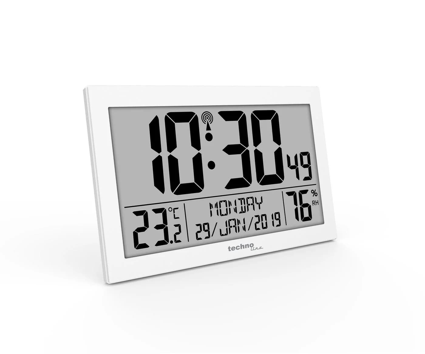 Technoline Funkwanduhr WS 8016 mit Temperatur- und Luftfeuchteanzeige - Bild 5