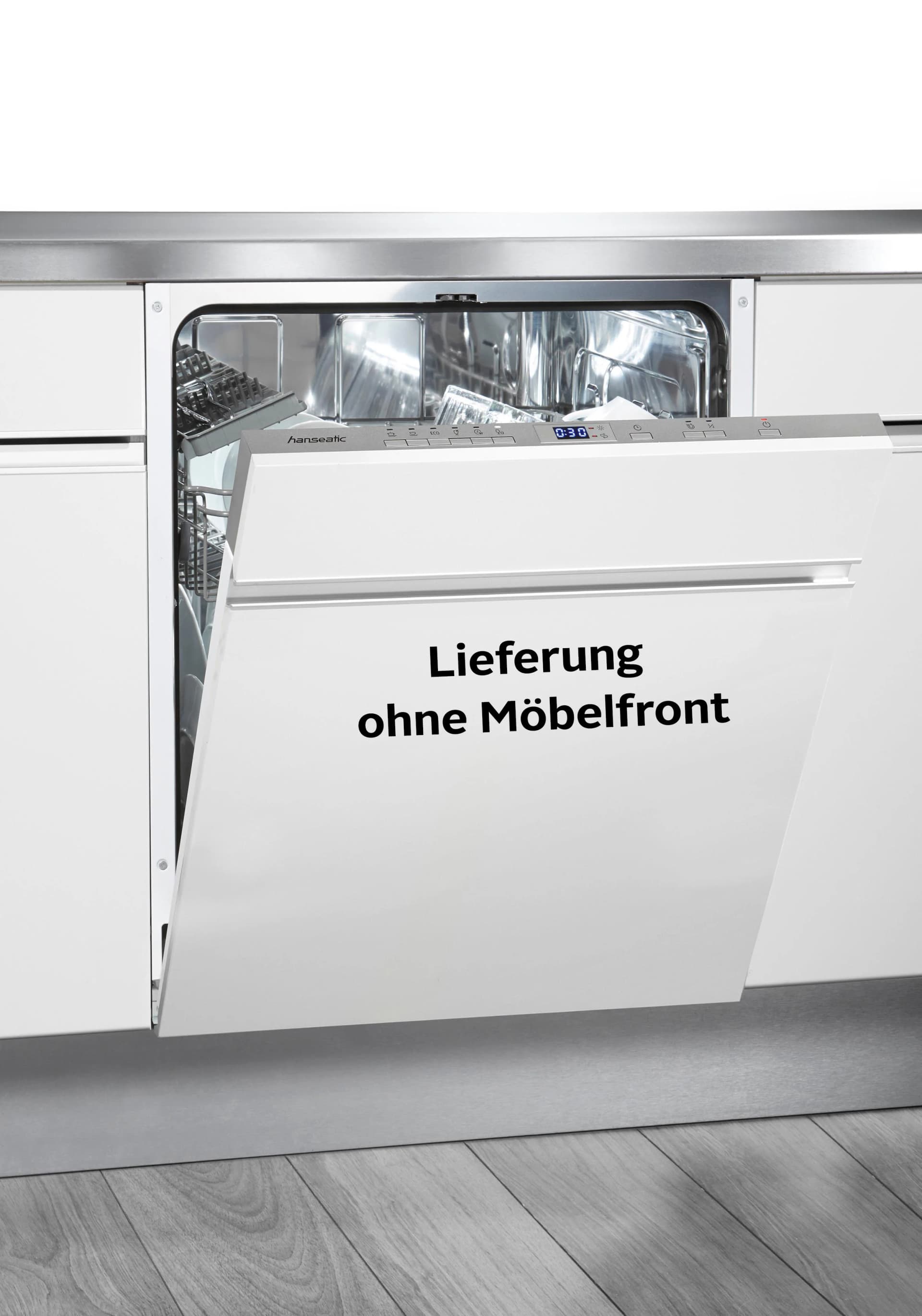 HANSEATIC Geschirrspüler vollintegrierbar Energieeffizienz E