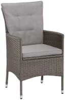 Konifera Garten-Essgruppe Mailand 19-tlg. Grau/Braun Polyrattan Bild 5