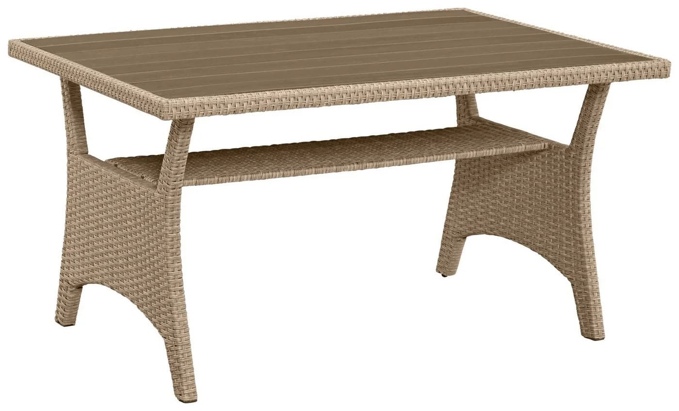 KONIFERA Gartenlounge-Set Rotterdam 20-tlg. Beige/Grau Polyrattan - Bild 3