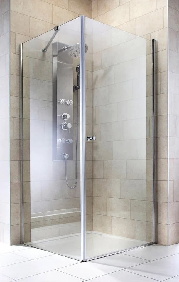 WELLTIME Eckdusche Florenz 2.1 Grau Chrom Modern - Bild 3