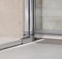 WELLTIME Eckdusche Florenz 2.1 Grau Chrom Modern Bild 4