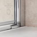 WELLTIME Eckdusche Florenz 2.1 Grau Chrom Modern Bild 5