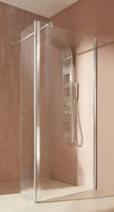 Walk-in-Dusche Mailand Grau Chrom 90x190cm Bild 1