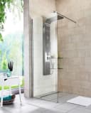 WELLTIME Walk-in-Dusche Tropea light Chromfarben 90x190cm Bild 2