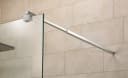 WELLTIME Walk-in-Dusche Tropea light Chromfarben 90x190cm Bild 4