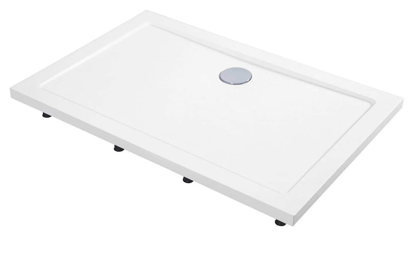 WELLTIME Duschwanne Summer Grau Extra Flach - Bild 2
