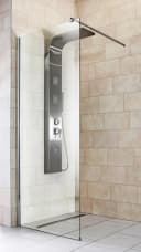 welltime Walk-In-Dusche Tropea light Einscheibensicherheitsglas Bild 3