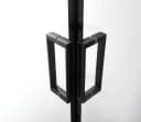 WELLTIME Eckdusche Florenz 2.2 Black Rahmenlos mit Drehtüren Bild 1