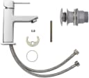 welltime Waschtischarmatur Trento Wassersparende Eco-Click-Funktion Bild 3