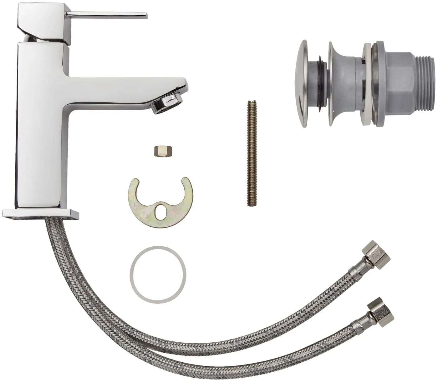 welltime Waschtischarmatur Trento Wassersparende Eco-Click-Funktion - Bild 3