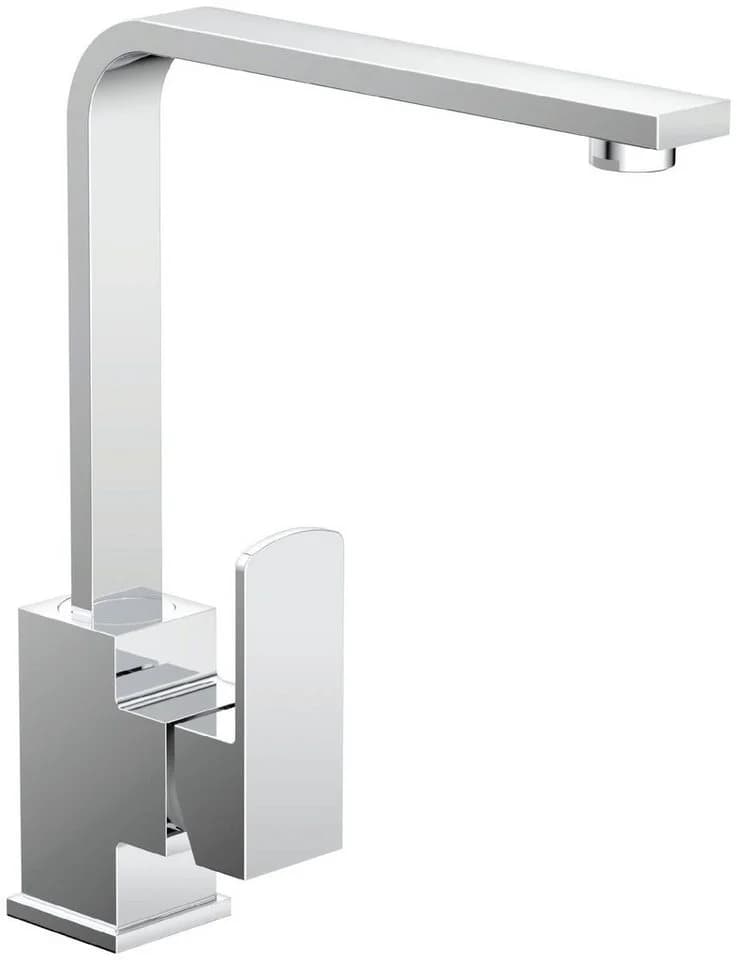WELLTIME Küchenarmatur Viktoria Chrom Eckig - Bild 2