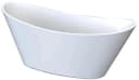 WELLTIME Badewanne Lagos Weiß Freistehend Oval Acryl Bild 2
