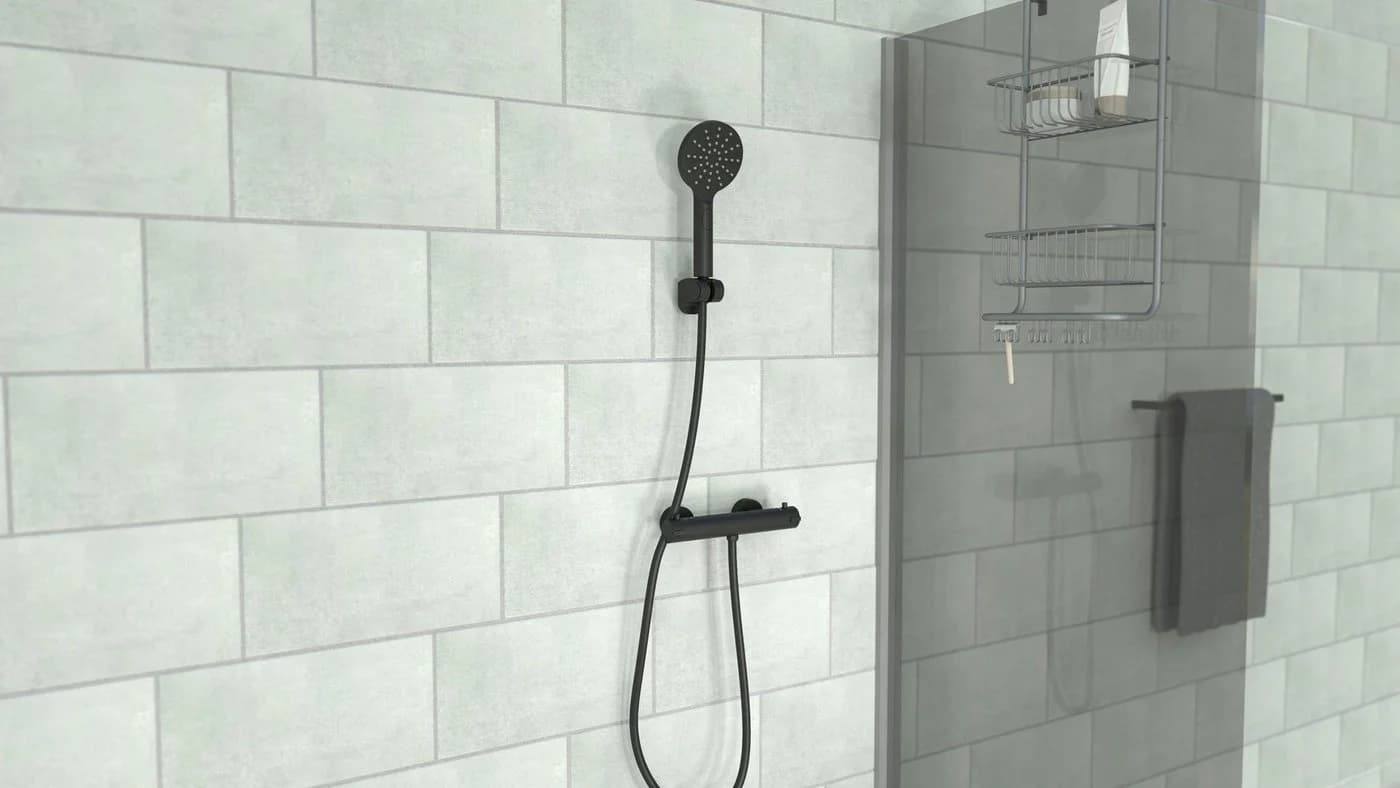 Brausethermostat WELLTIME Black Sicherheitssperre bei 38 Grad - Bild 2