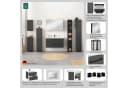 welltime Waschtisch Trento 100 cm mit 2 Schubladen Grau Bild 4