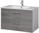 Welltime Waschtisch Trento mit Becken 80cm Weiß Bild 2
